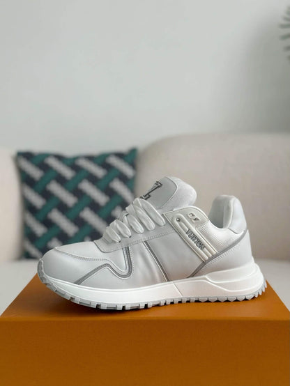 White Run Away L V Maxi Sneakers - Wolvess