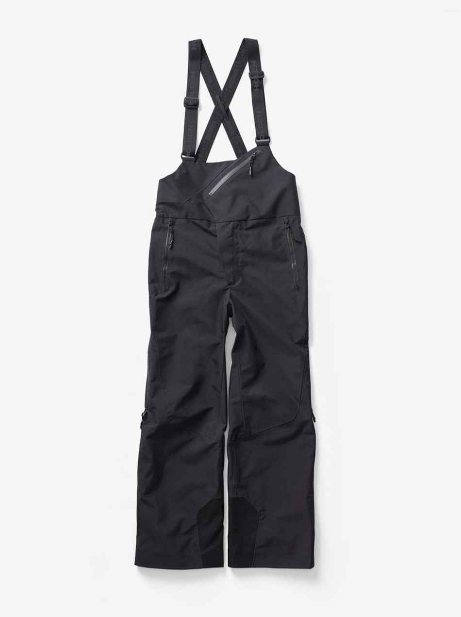 2 Layers Powder Bib - Black