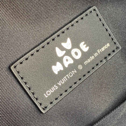 M45973 Nigo Multipocket backpack montsouris black Monogram Drip calfskin Men's bag