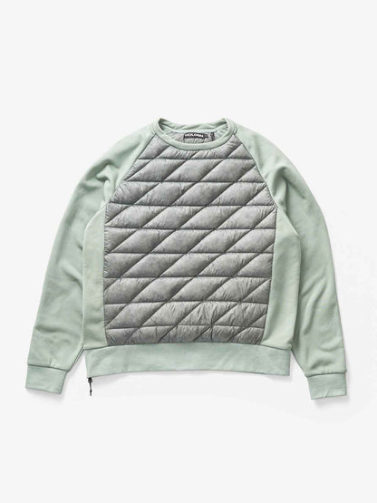 Down Crew Sweater - Slate Gray
