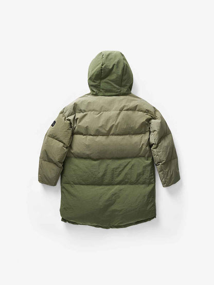 Long Down Puffer - Stone Green