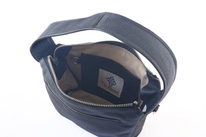 Maina Shoulder Leather Bag Tin Marin Brand