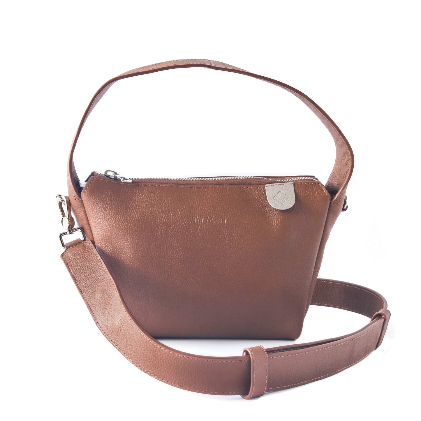 Maina Shoulder Leather Bag Tin Marin Brand