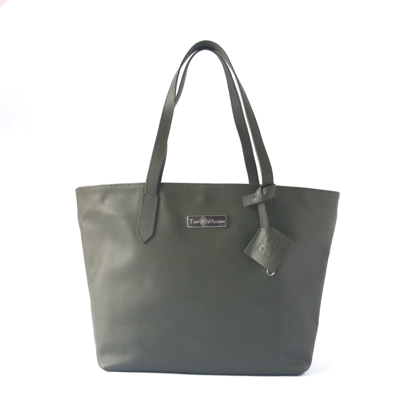 Martina Leather Tote Tin Marin Brand