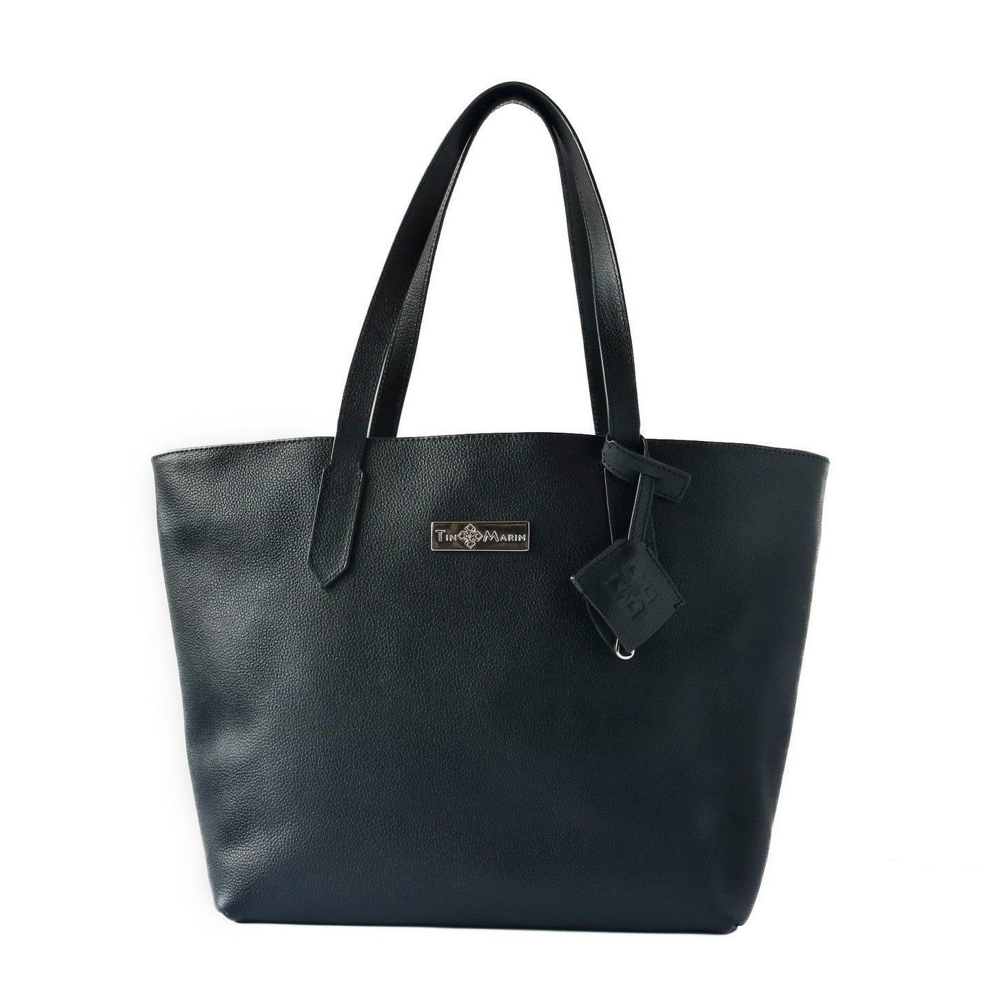 Martina Leather Tote Tin Marin Brand