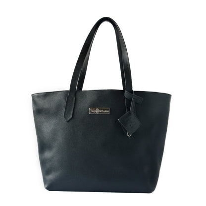 Martina Leather Tote Tin Marin Brand