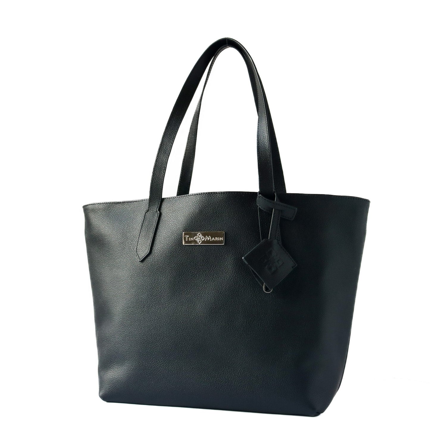 Martina Leather Tote Tin Marin Brand