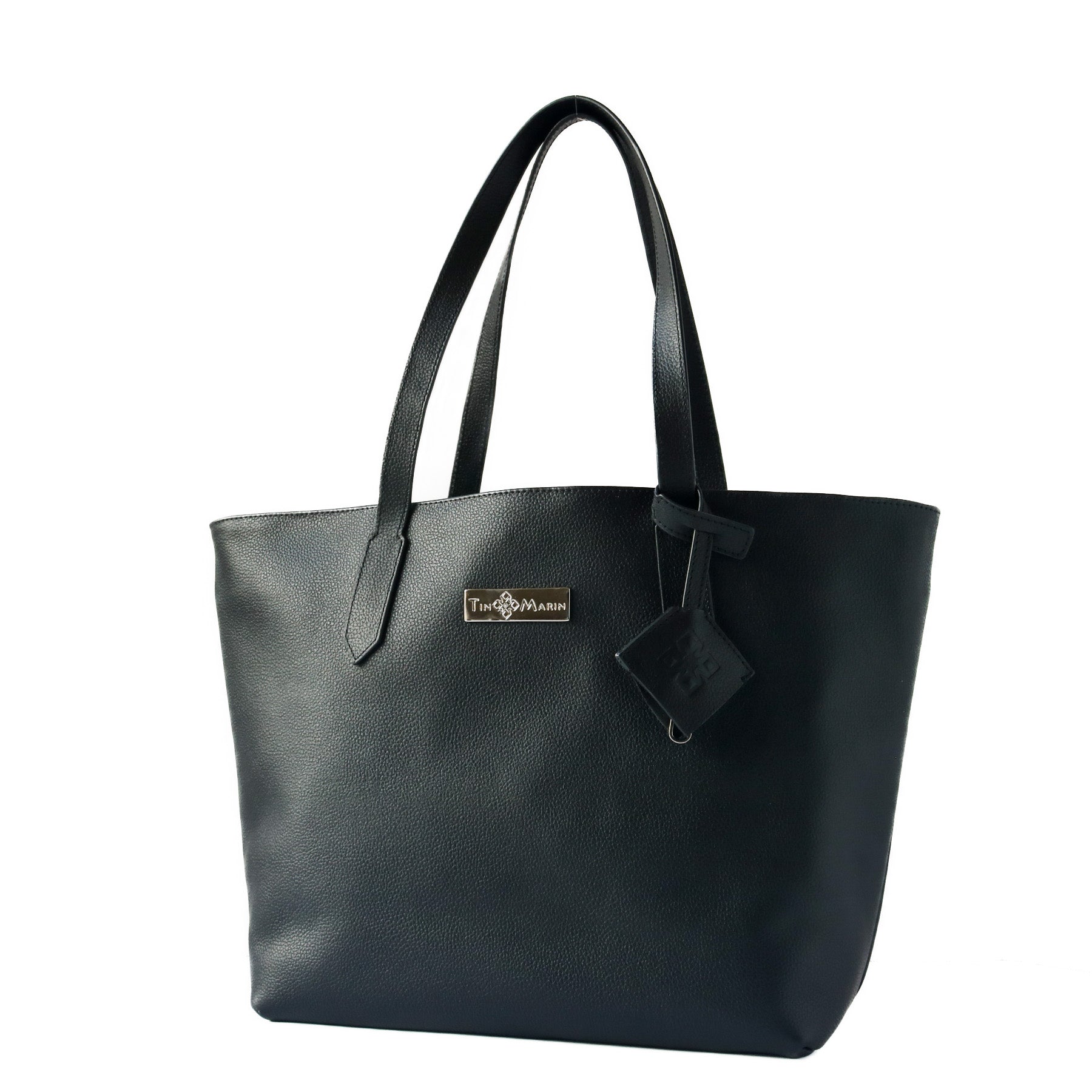Martina Leather Tote Tin Marin Brand