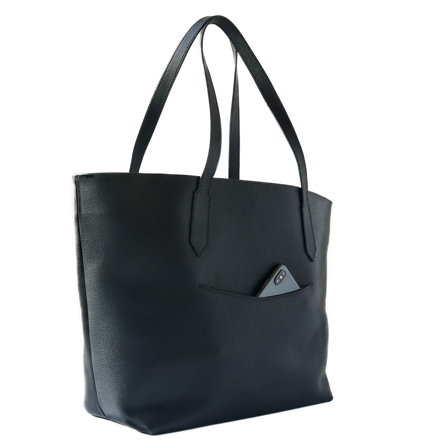Martina Leather Tote Tin Marin Brand