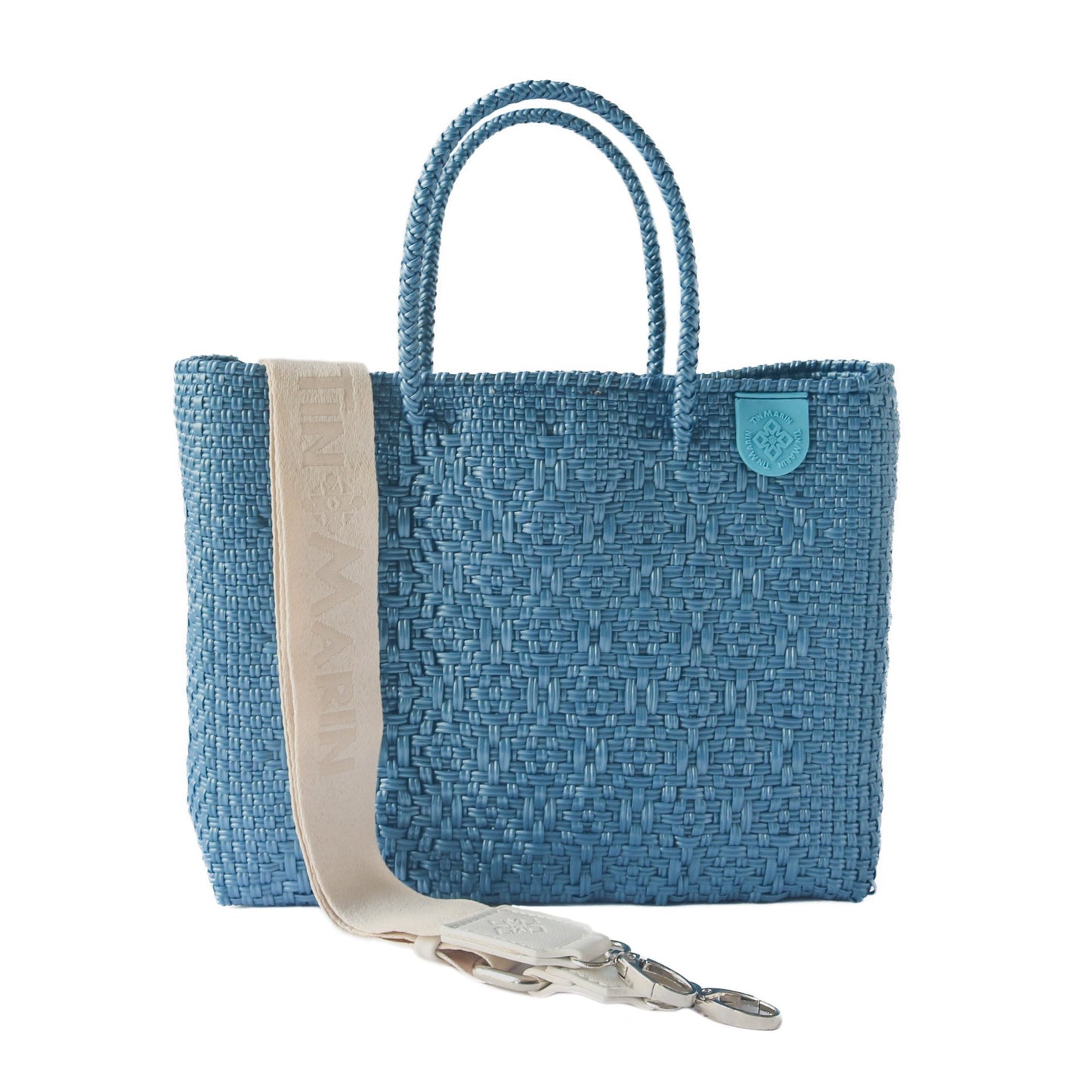 Maui Medium Woven Resort Crossbody Bag Tin Marin Brand