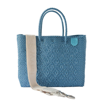 Maui Medium Woven Resort Crossbody Bag Tin Marin Brand