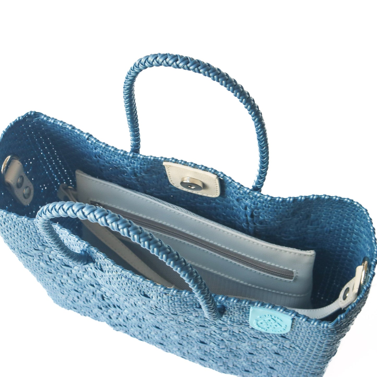 Maui Medium Woven Resort Crossbody Bag Tin Marin Brand