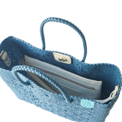 Maui Medium Woven Resort Crossbody Bag Tin Marin Brand