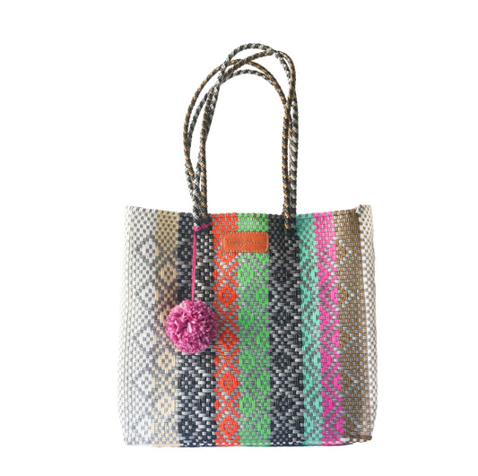 Maya Woven Tote Tin Marin Brand