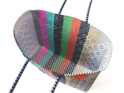 Maya Woven Super Tote Tin Marin Brand