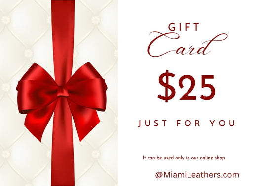ML e-Gift Cards MiamiLeathers.com