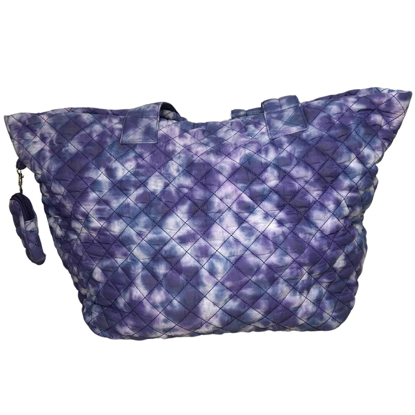 Alyssa Jumbo Quilted Nylon Tote – Lightweight, Spacious & Travel-Ready MiamiLeathers.com