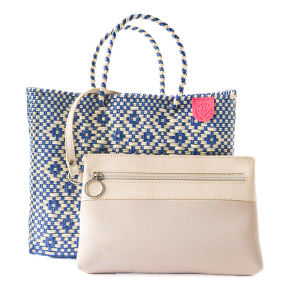 Mixte Medium Woven Resort Crossbody Bag Tin Marin Brand