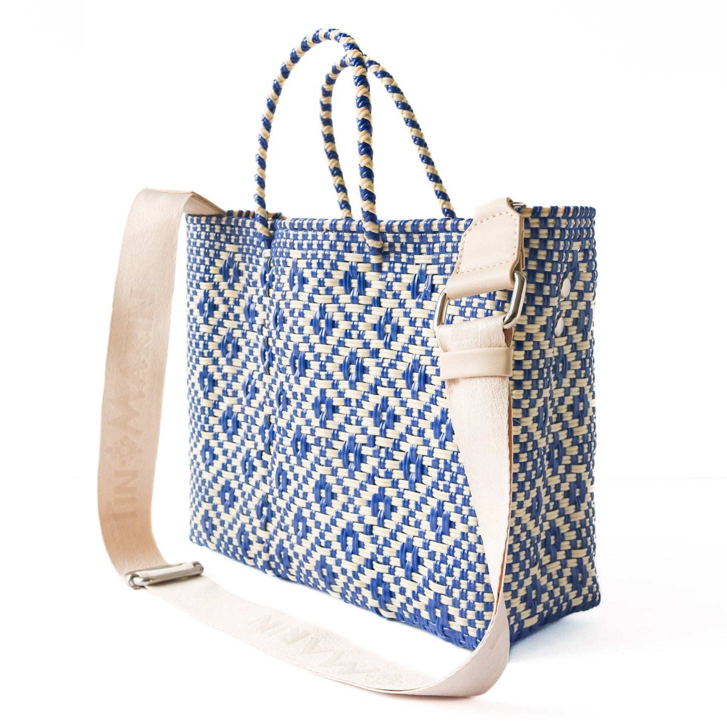 Mixte Medium Woven Resort Crossbody Bag Tin Marin Brand