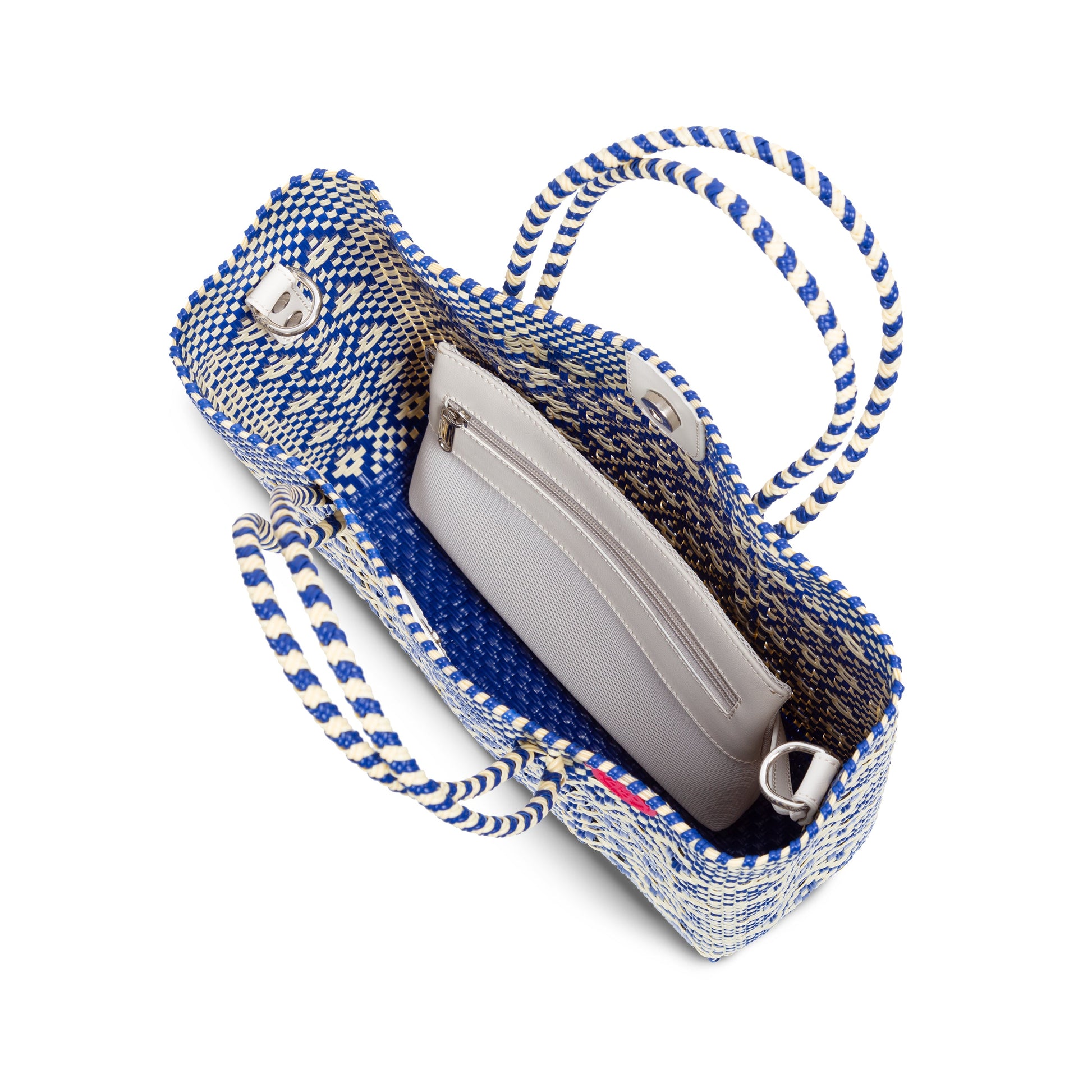 Mixte Large Woven Crossbody Bag Tin Marin Brand