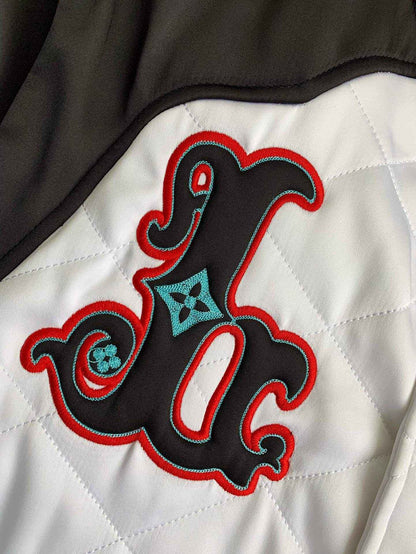 Monogram Quilted Varsity Bomber Jacket