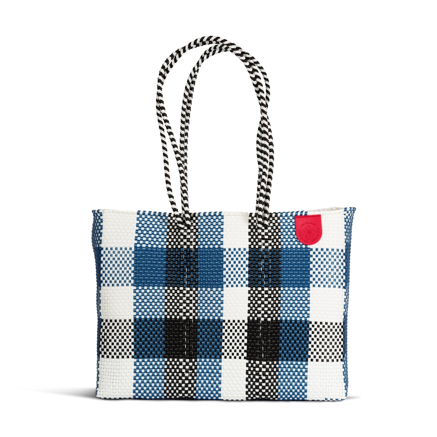 Mykonos Woven Super Tote Tin Marin Brand
