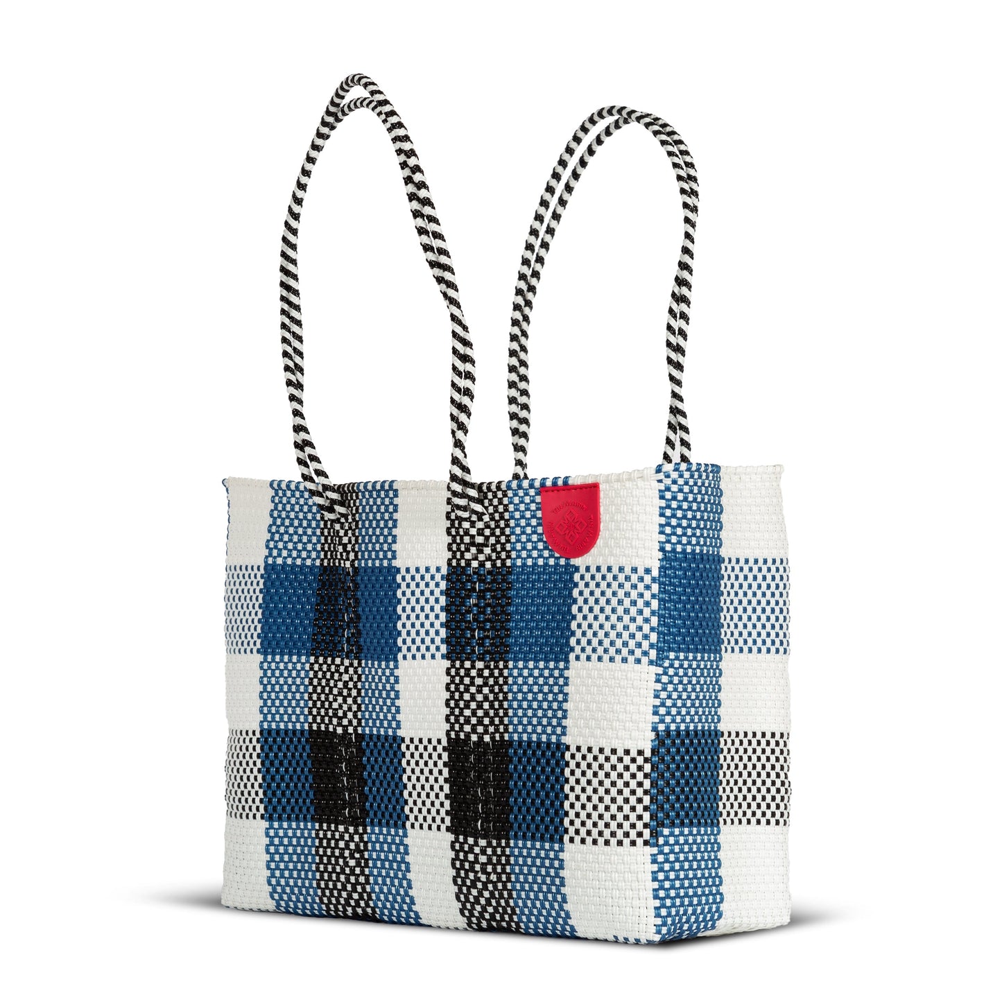 Mykonos Woven Super Tote Tin Marin Brand