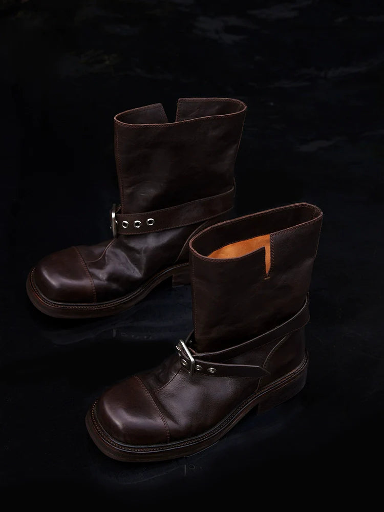 Chunky Ankle Boots - Wolvess