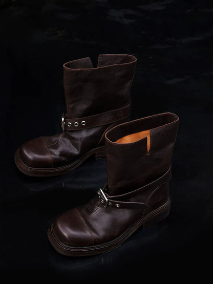 Chunky Ankle Boots - Wolvess