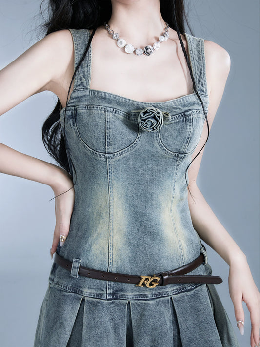 Vintage Belt in Coffee Color - Wolvess