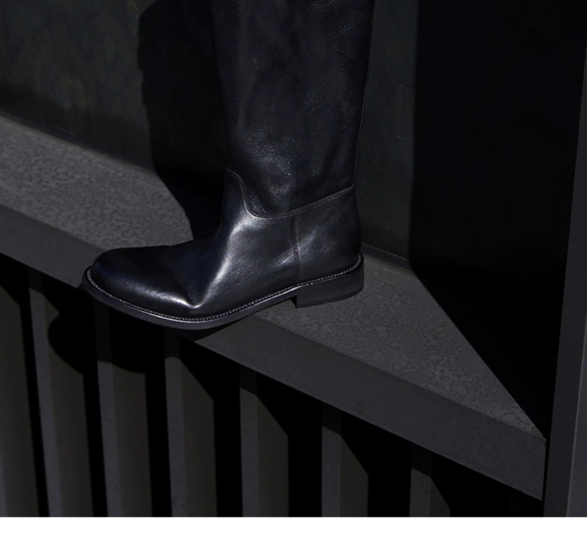 Leather Equestrian Riding Boots - Wolvess