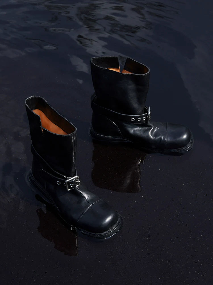 Chunky Ankle Boots - Wolvess