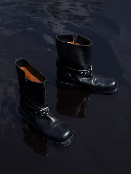 Chunky Ankle Boots - Wolvess