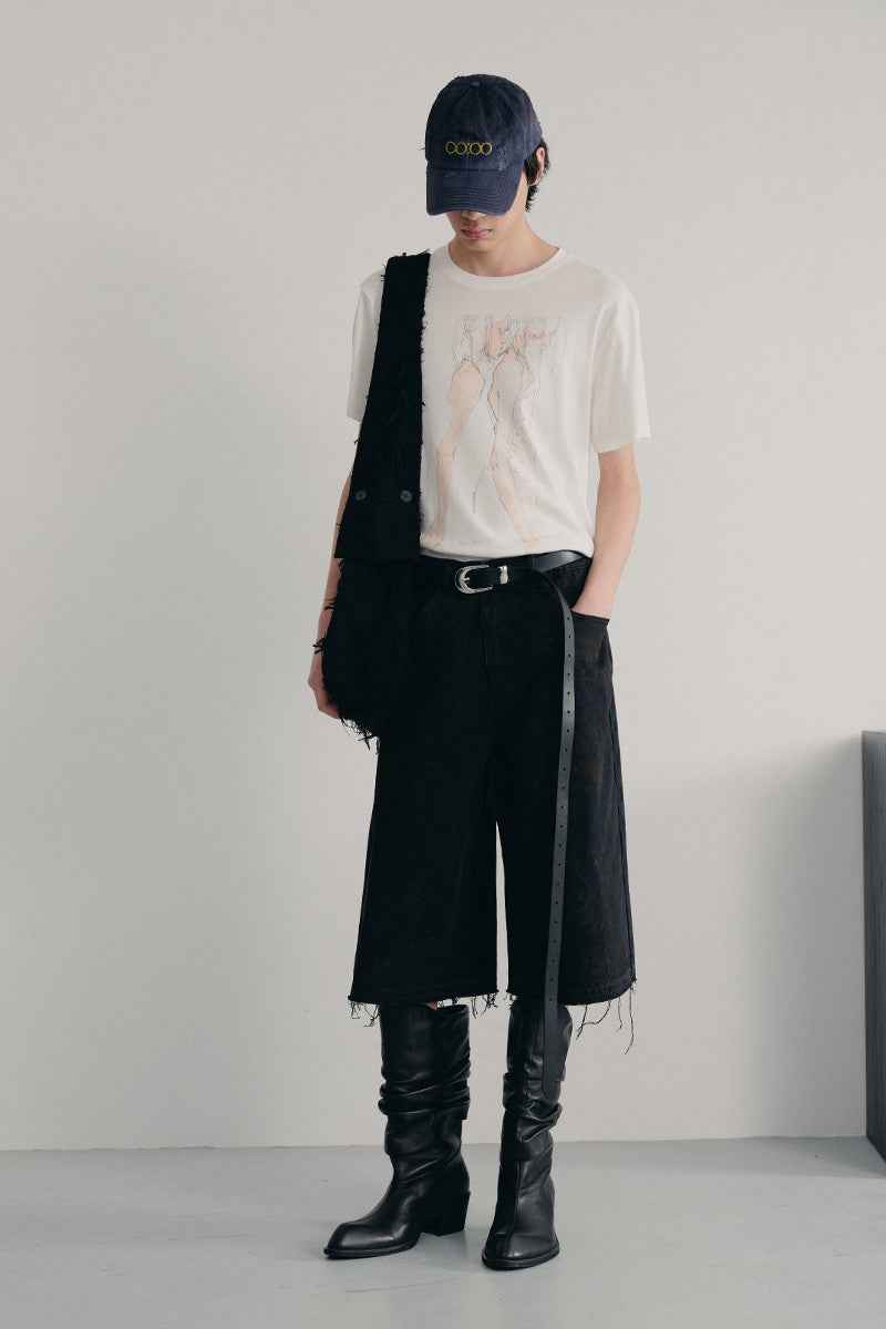 Fringe Quilted Hobo Bag