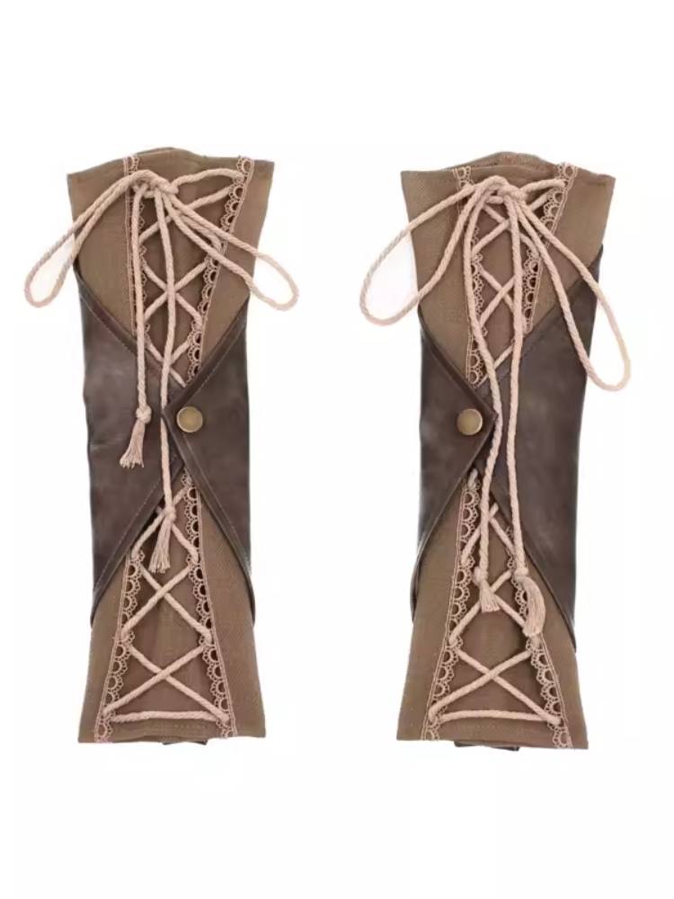 Vintage Lace Up sleeve - Wolvess