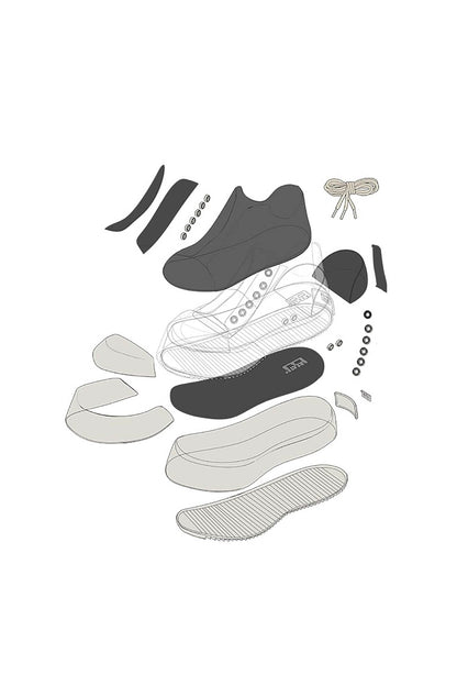 Low-Top Sneakers - Wolvess