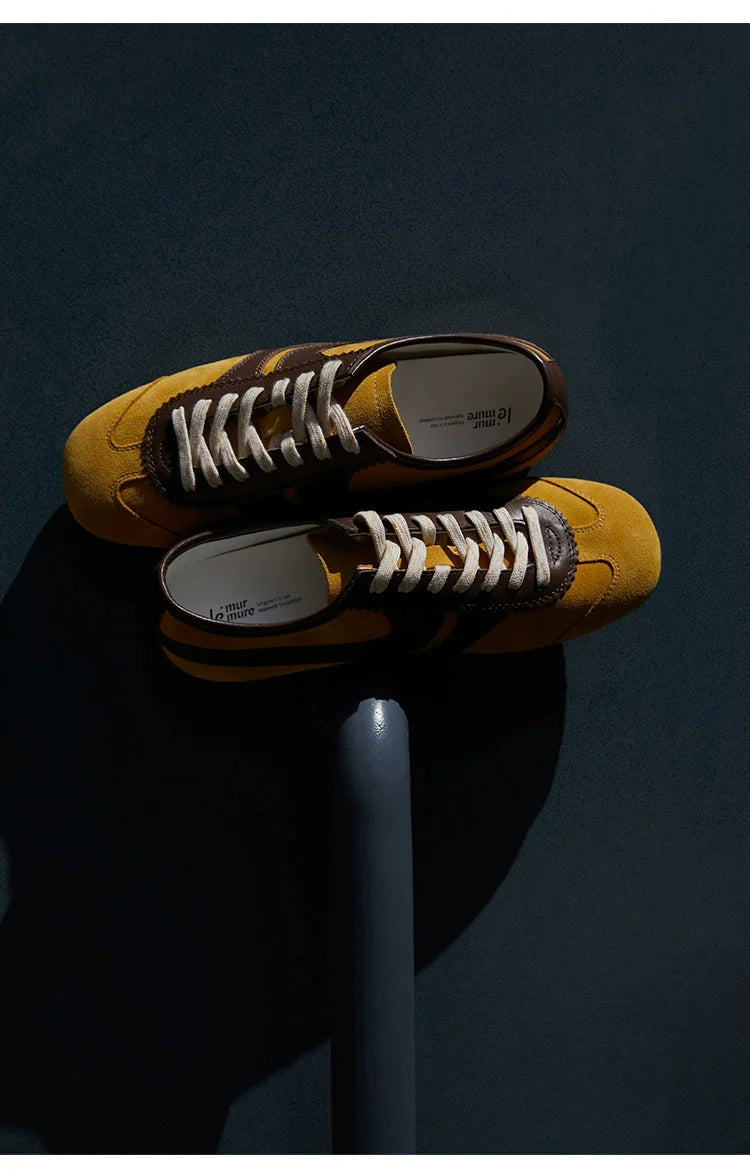 Leopard Print Retro Sneakers - Wolvess