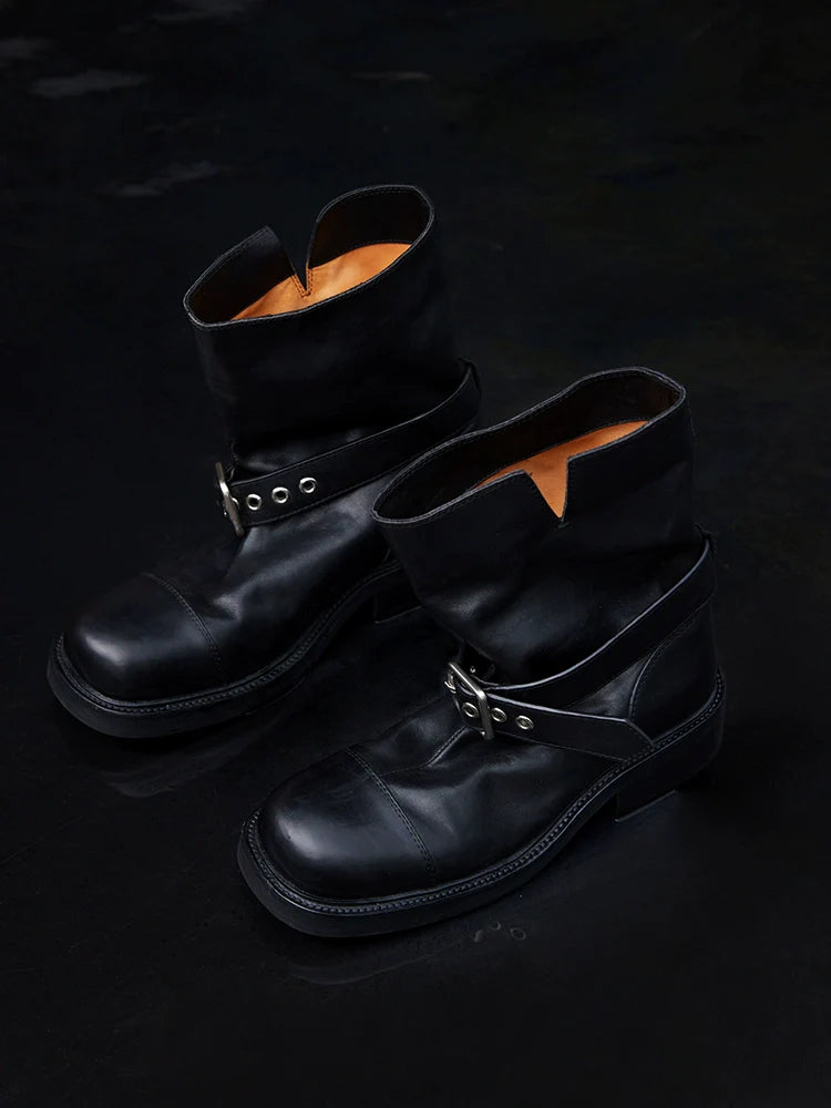 Chunky Ankle Boots - Wolvess