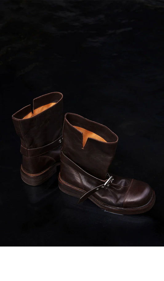 Chunky Ankle Boots - Wolvess