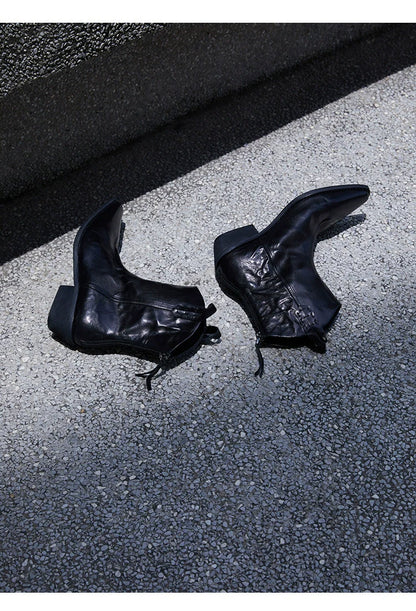 Patent Pointed-Toe Dress Shoes. - Wolvess