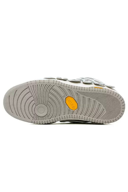 High-Top Sneakers White Green - Wolvess