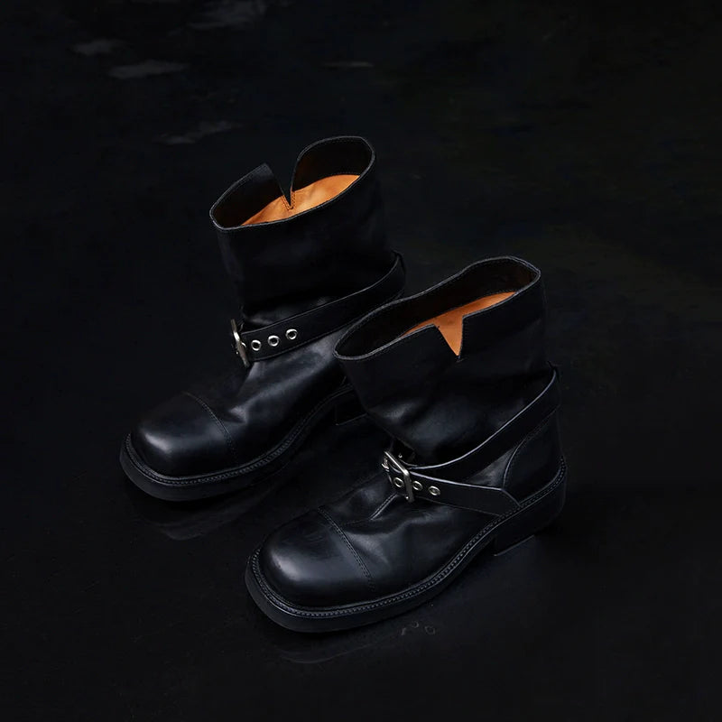 Chunky Ankle Boots - Wolvess