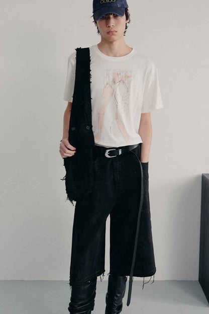 Fringe Quilted Hobo Bag