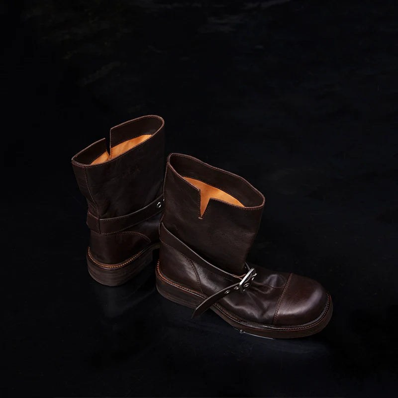 Chunky Ankle Boots - Wolvess