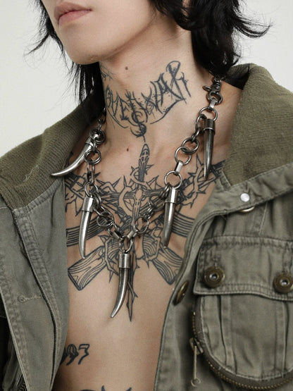 Wolf Fang Chain Bracelet - Wolvess