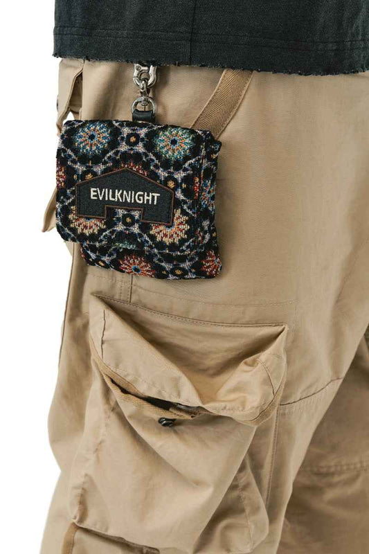 Jacquard Mandala Coin Pouch