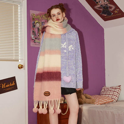 Dopamine Colorful Scarf - Wolvess