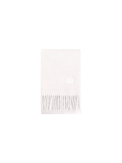 Wool Fringe Scarf - Wolvess