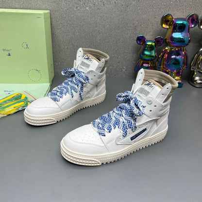 Off-White Off-Court 3.0  White Blue High-Top Sneaker