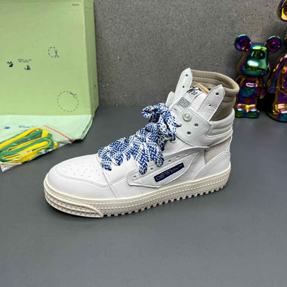 Off-White Off-Court 3.0  White Blue High-Top Sneaker